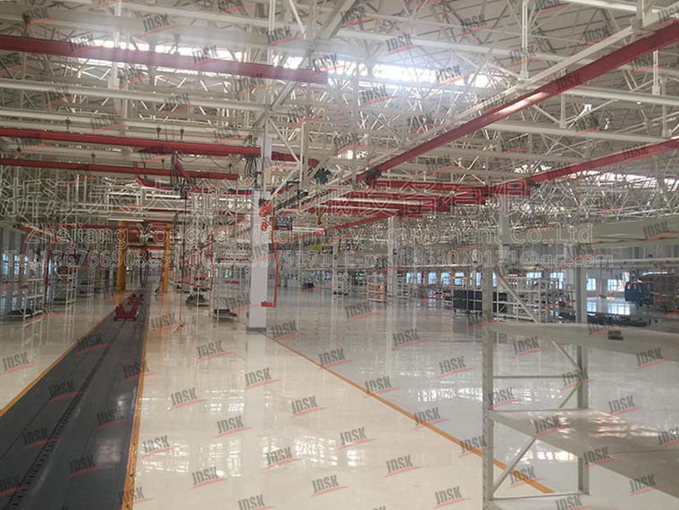 卡車底盤流水線