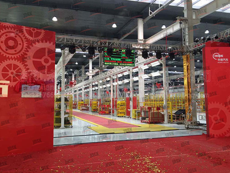 汽車生產線首選浙江永達輸送設備有限公司