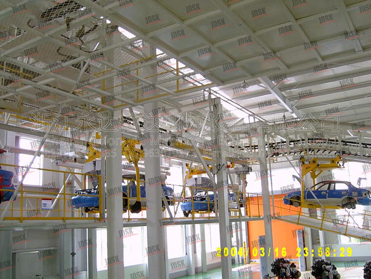 新能源汽車(chē)輸送流水線