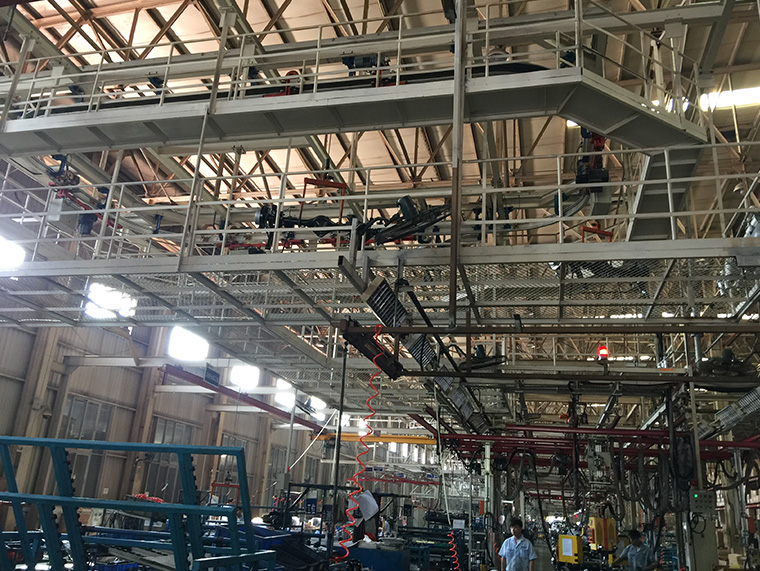 皮卡車生產(chǎn)線